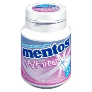 Mentos - White Tutti Frutti Gum Ss - 54G Bottle