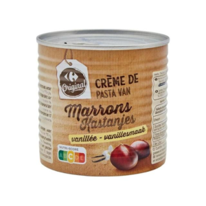 Carrefour - Crème De Marron Vanille 500 G Original