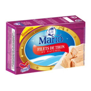 Mario - Filets de thon au naturel - 125 g