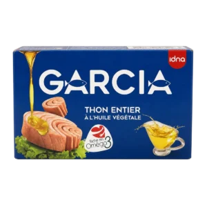 Garcia - Thon entier à l'huile végétale riche en oméga 3