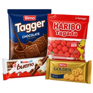 Snacks, Biscuits & Confiserie