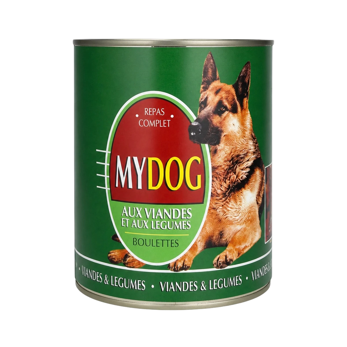 Mydog — Repas complet aux viandes et aux légumes