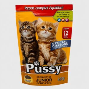 Pussy - Croquettes complètes pour chatons Junior