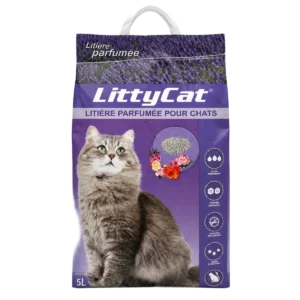 LittyCat — Litière parfumée pour chats — 5 kg
