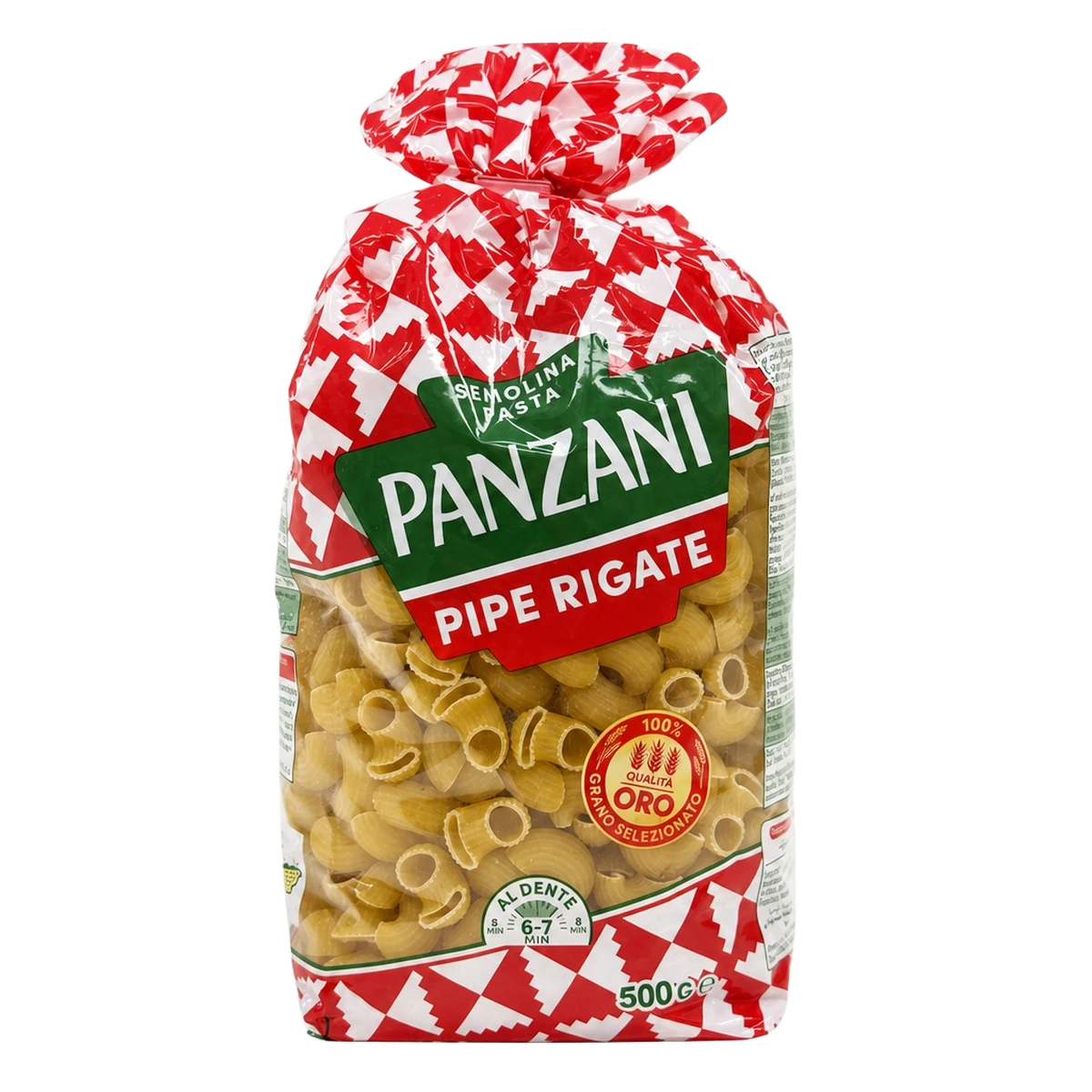 Panzani — Pâtes pipe rigate — 500 g