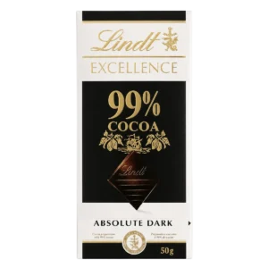 Lindt - Tablette de chocolat noir 99% cacao Excellence Absolute Dark