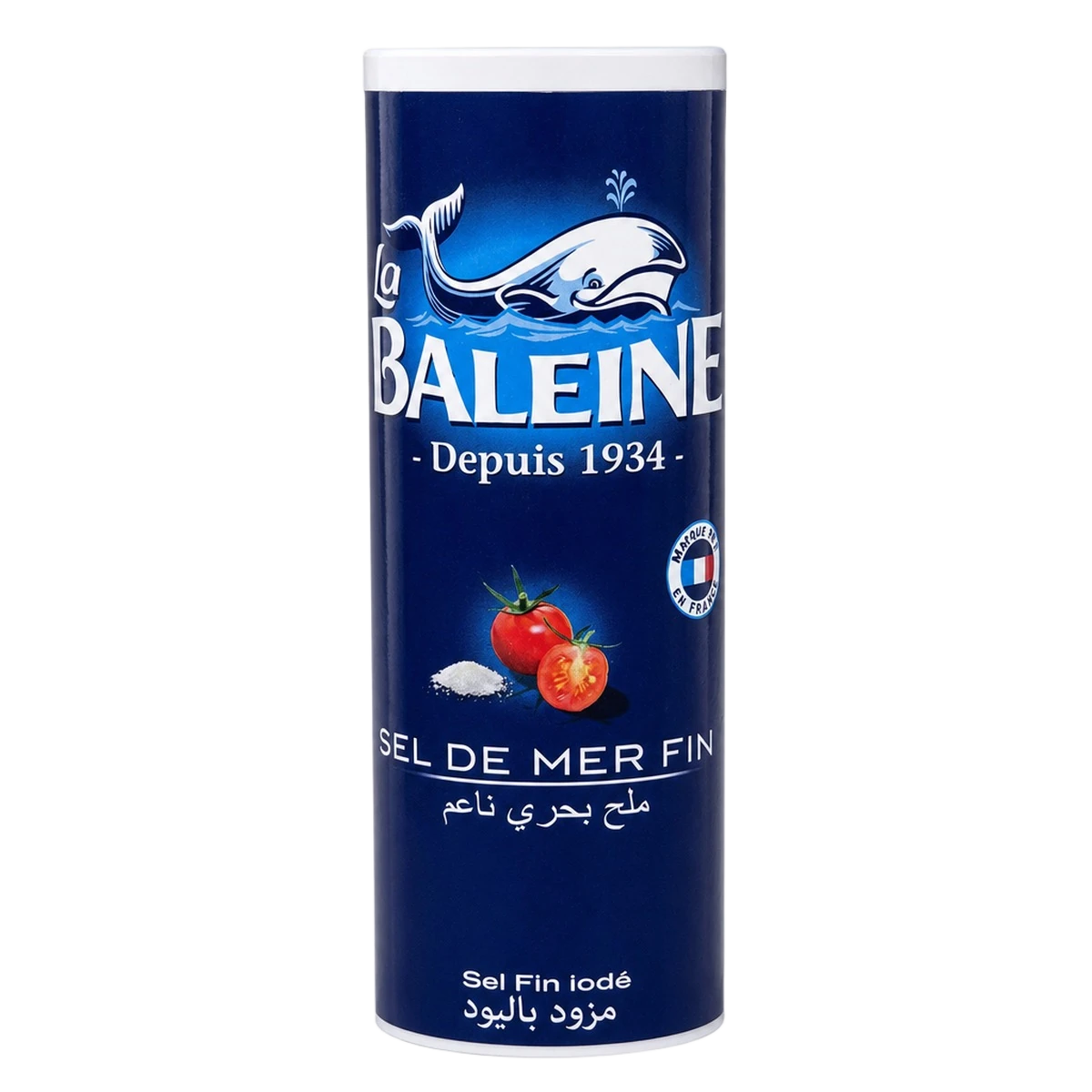 La Baleine — Sel de mer fin iodé — 250 g