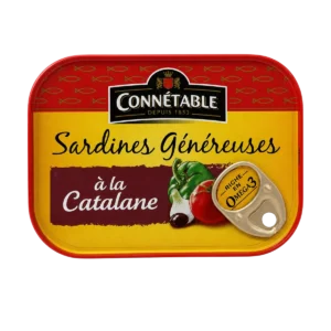 Connétable — Sardines généreuses à la Catalane — 140 g