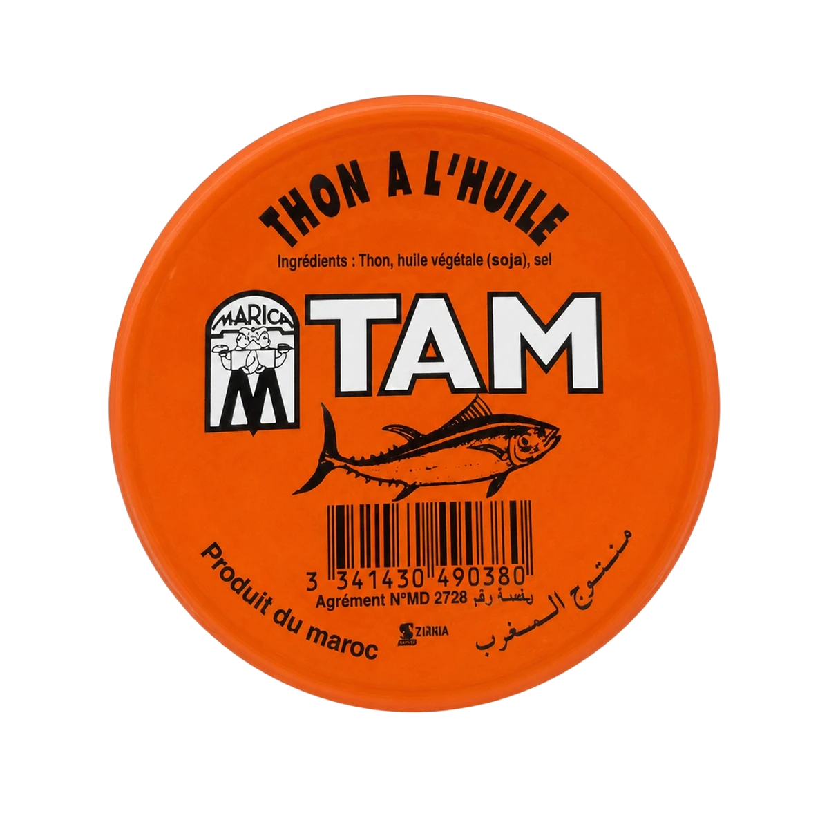 Tam — Thon à l'huile — 100 g