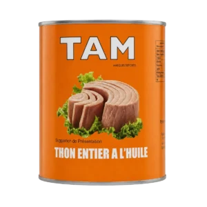 TAM — Thon entier à l'huile — 800 g