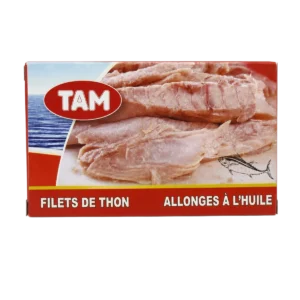 TAM - Filets de thon allongés à l’huile