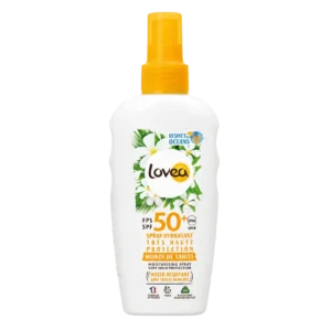 Lovea - Spray solaire hydratant SPF 50+ Monoï de Tahiti