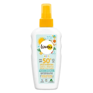 Lovea - Spray hydratant solaire Kids SPF 50+ peaux sensibles