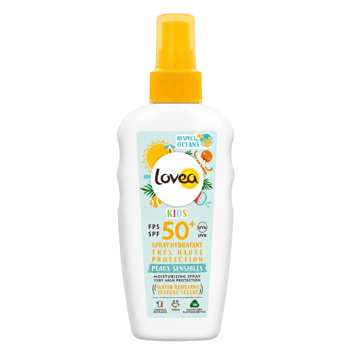 Lovea — Spray hydratant très haute protection SPF 50+ — 150 ml