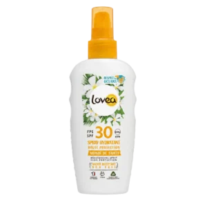 Lovea - Spray solaire hydratant haute protection Monoï de Tahiti SPF 30