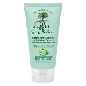 Le Petit Olivier - Crème mains fluide Hydratation Express Aloe Vera & Thé Vert