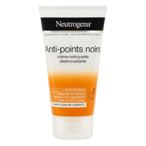 Neutrogena - Crème nettoyante désincrustante anti-points noirs