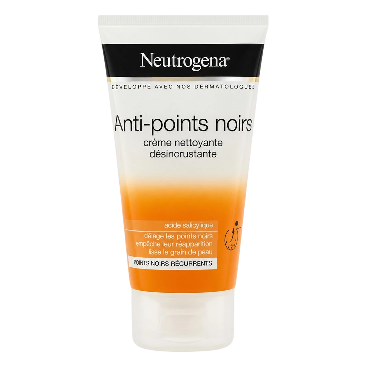 Neutrogena — Crème nettoyante désincrustante anti-points noirs — 150 ml