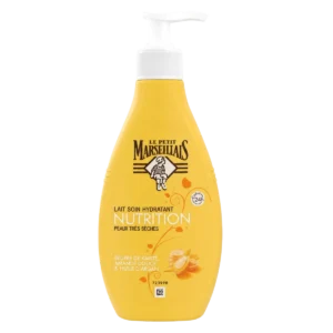 Le Petit Marseillais - Lait soin hydratant Nutrition peaux très sèches au beurre de karité, amande douce et huile d’argan