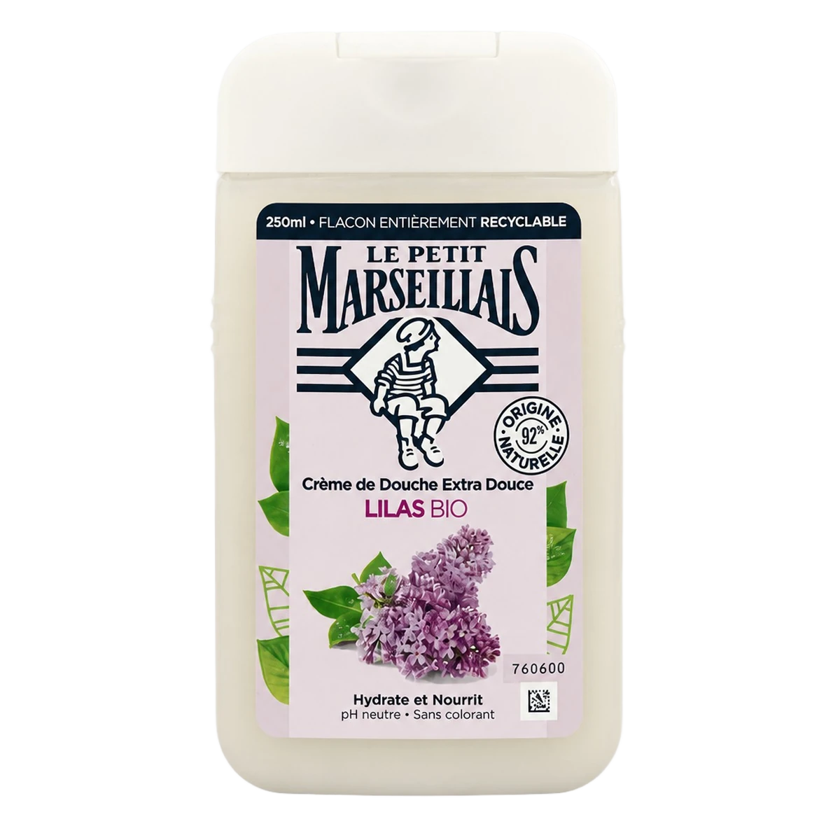 Le Petit Marseillais — Crème de douche extra douce lilas bio — 250 ml