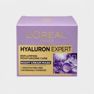 L'Oréal Paris - Crème masque de nuit Hyaluron Expert à l’acide hyaluronique
