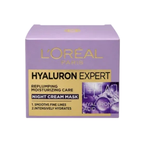 L'Oréal Paris - Crème masque de nuit Hyaluron Expert à l’acide hyaluronique