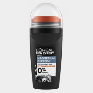 L'Oréal - Déodorant bille homme Magnesium Defense 48h hypoallergénique