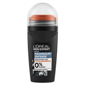 L'Oréal - Déodorant bille homme Magnesium Defense 48h hypoallergénique