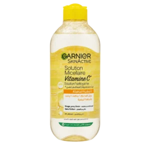 Garnier - Solution micellaire nettoyante Vitamine C pour peau terne