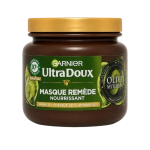 Ultra Doux - Masque remède nourrissant Olive Mythique pour cheveux secs et sensibilisés