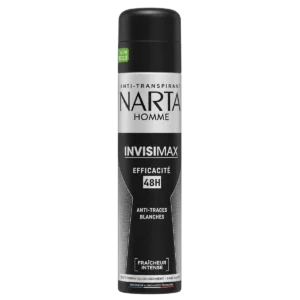 Narta - Déodorant anti-transpirant homme InvisiMax anti-traces blanches fraîcheur intense