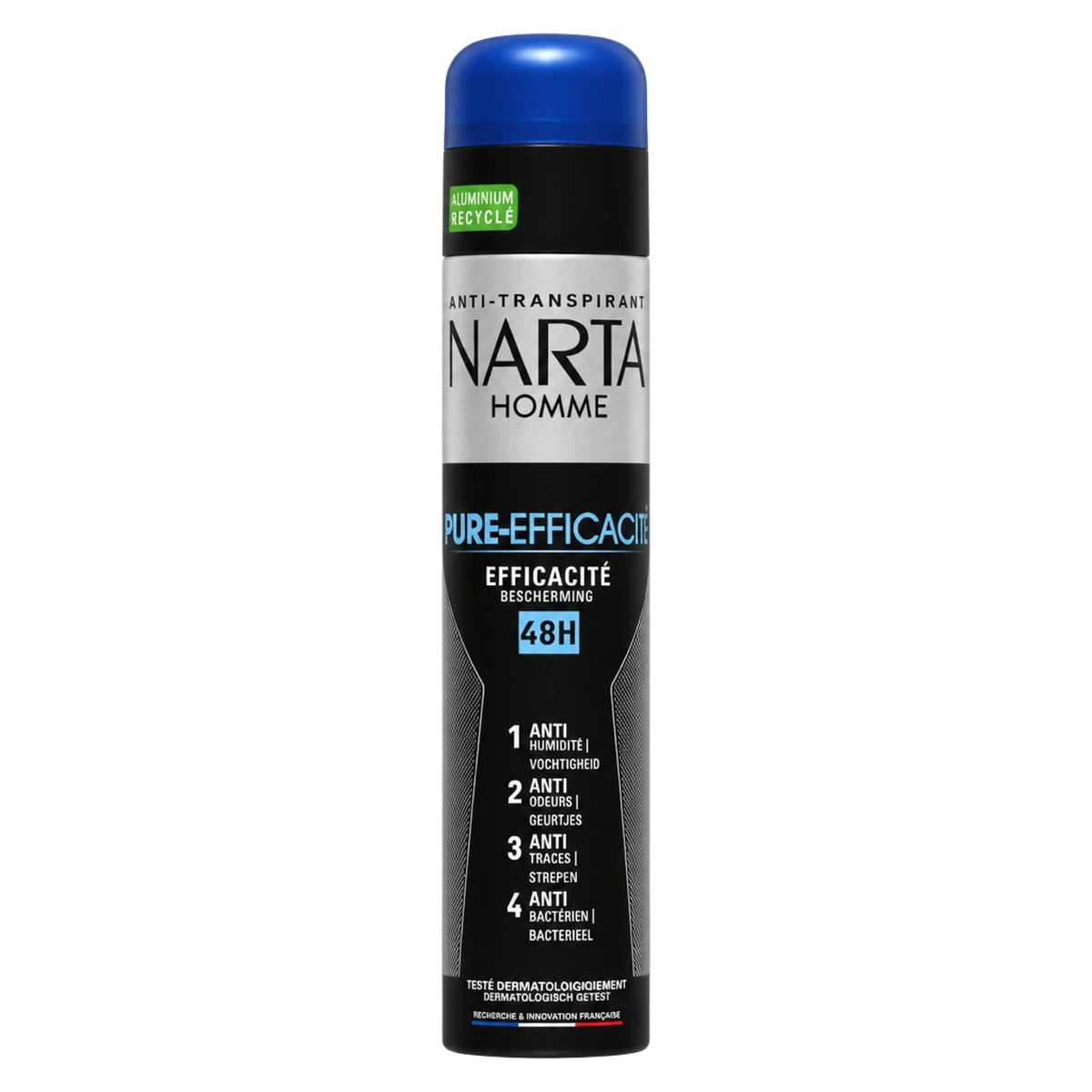 Narta — Anti-transpirant homme Pure Efficacité 48 h — 200 ml