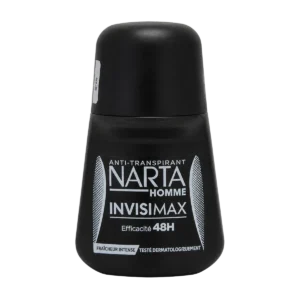 Narta Homme - Anti-transpirant homme InvisiMax anti-traces blanches et jaunes fraîcheur intense