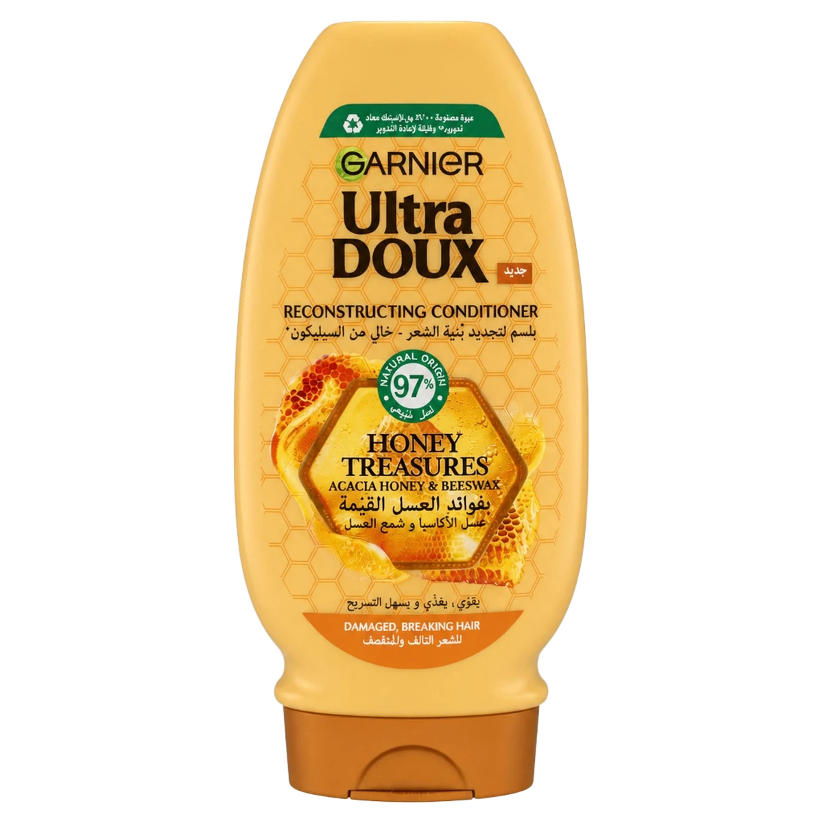 Garnier — Après-shampoing reconstructeur au miel de fleurs d’acacia et cire d’abeille — 200 ml