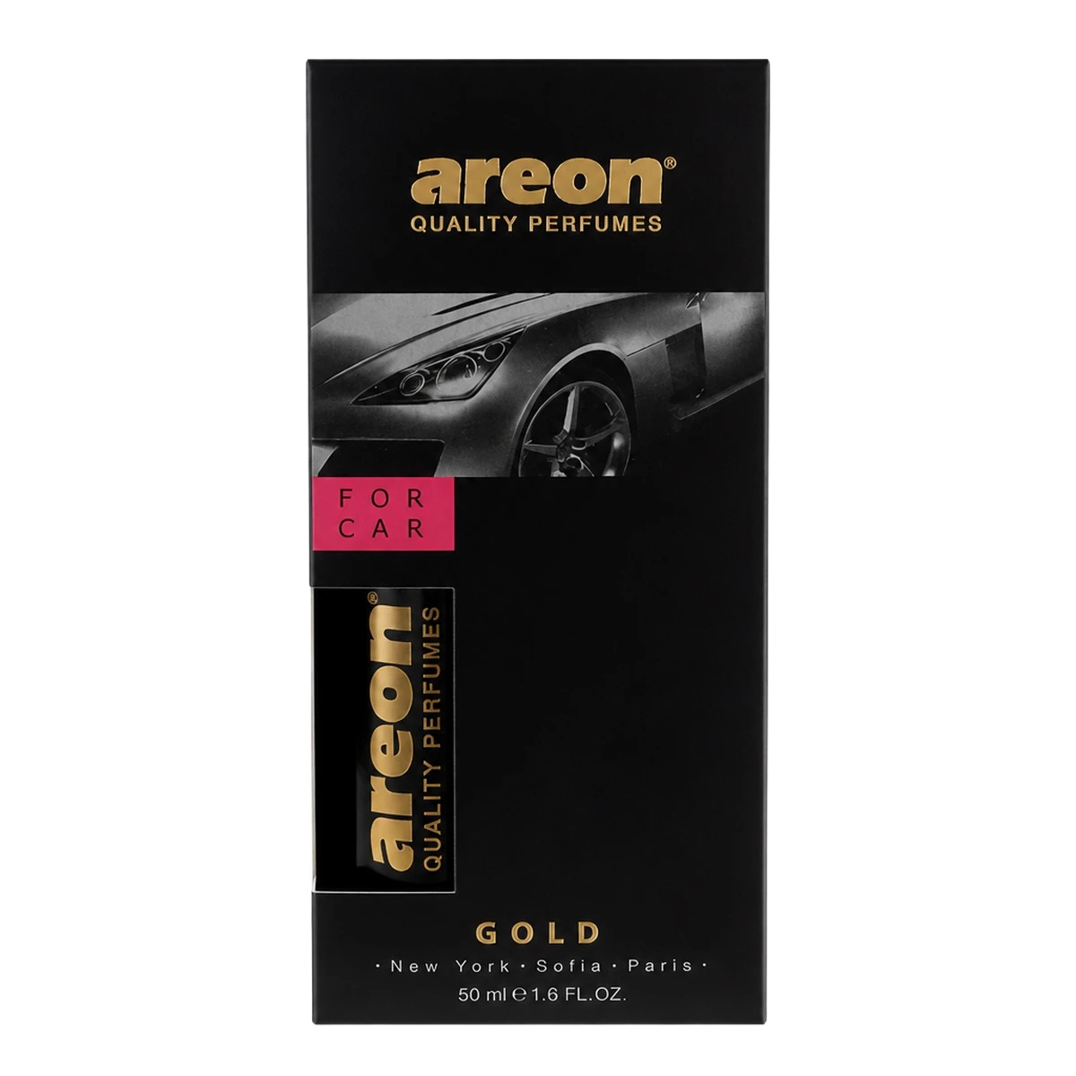 Areon — Parfum de voiture Gold — 50 ml