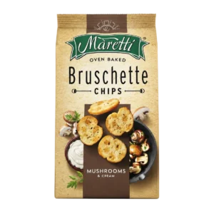 Maretti - Bruschette Chips saveur champignons et crème