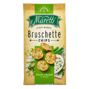 Maretti - Bruschette chips crème fraîche et oignon
