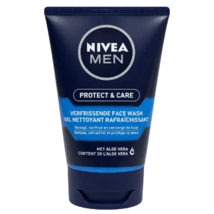 Nivea Men - Gel nettoyant visage rafraîchissant Protect & Care à l’aloe vera et provitamine B5
