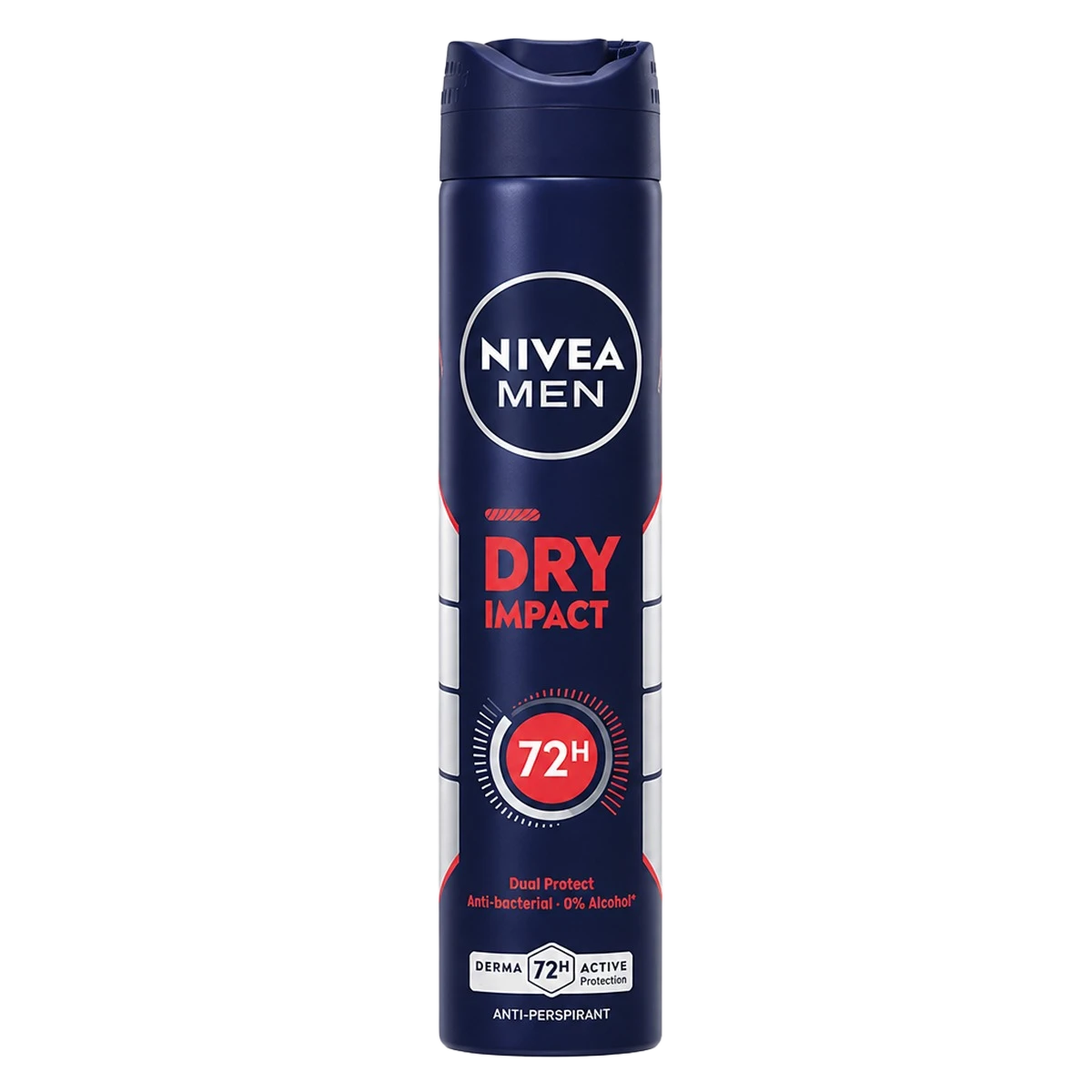 Nivea Men — Déodorant antitranspirant Dry Impact 72h — 200 ml