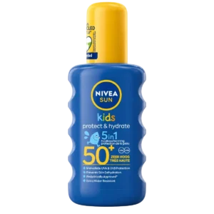 Nivea - Spray solaire enfant Protect & Hydrate 5 en 1 SPF 50+