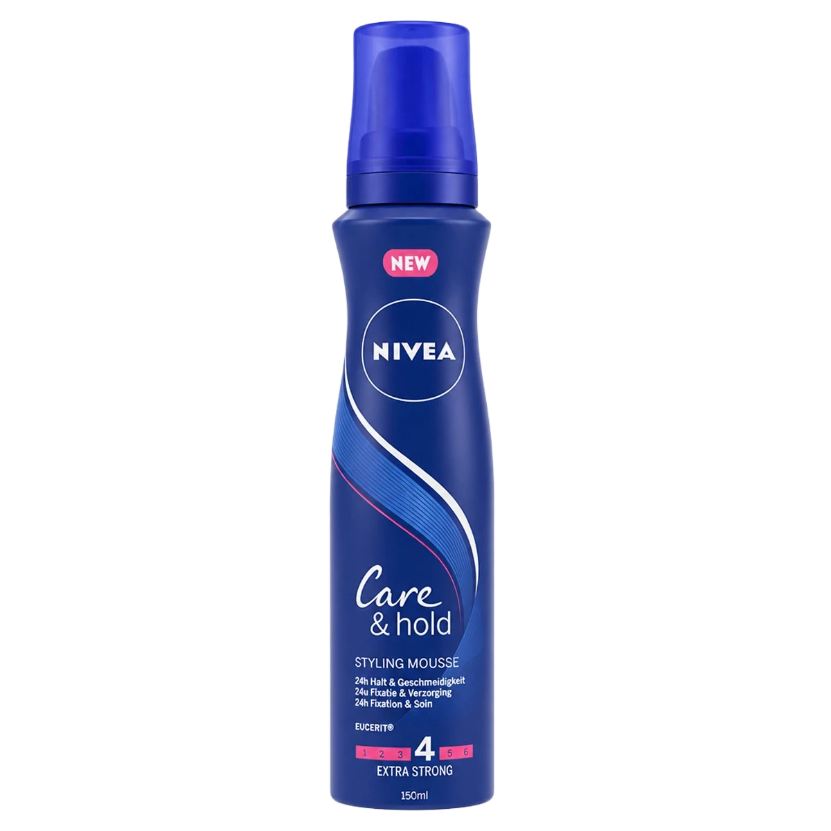 Nivea - Mousse coiffante Care & Hold fixation extra forte