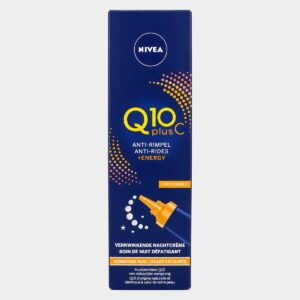 Nivea - Soin de nuit défatigant anti-rides Q10 plus C + Energy