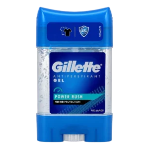 Gillette - Gel déodorant antisudorifique Power Rush homme