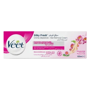 Veet - Crème dépilatoire Silky Fresh peaux normales corps et jambes