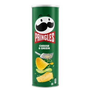 Pringles - Chips en tuiles saveur fromage et oignon