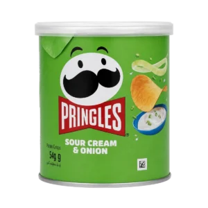 Pringles - Chips en tuiles saveur crème et oignon