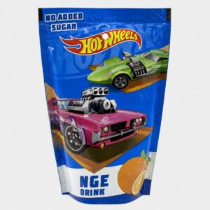 Hot Wheels - Boisson aux fruits orange et pomme sans sucres ajoutés
