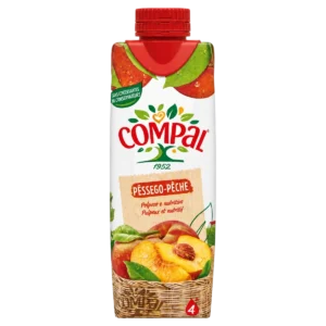 Compal - Nectar de pêche pulpeux et nutritif