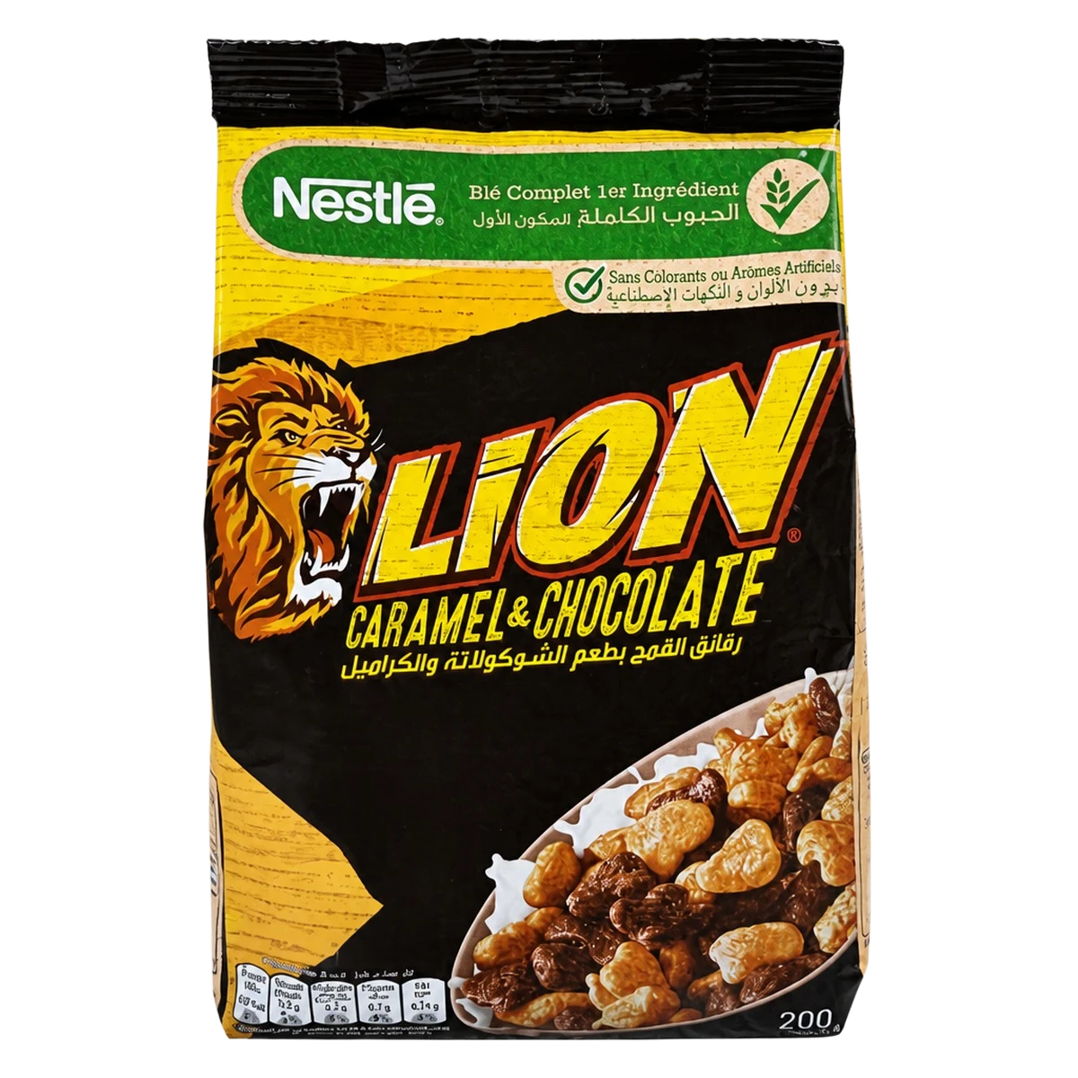 Nestlé — Céréales au caramel et au chocolat — 200 g