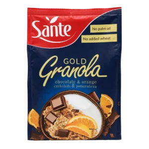 Santé - Gold Granola au chocolat belge et orange